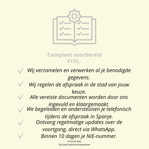 Compleet voorbereid